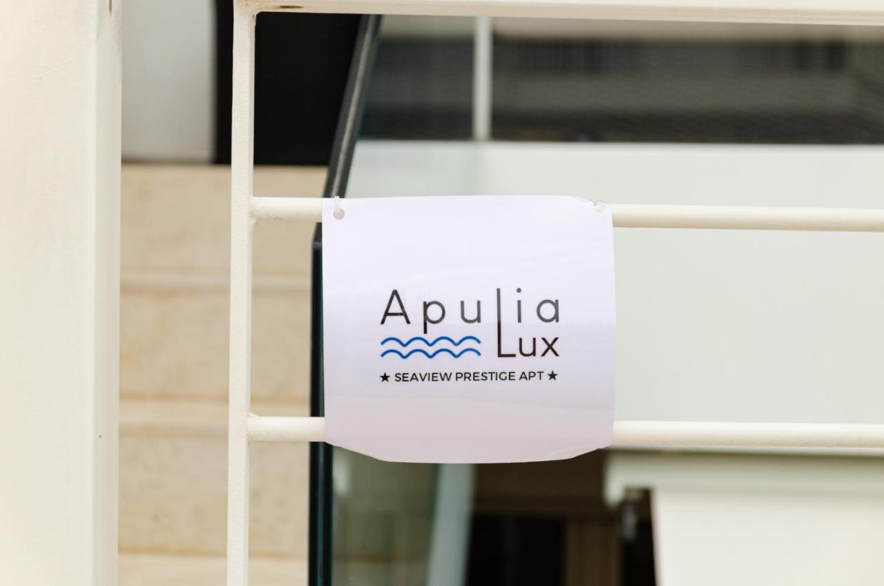 Apulialux Seaview Prestige Apt / Jacuzzi + Parking Apartment Polignano a Mare Luaran gambar